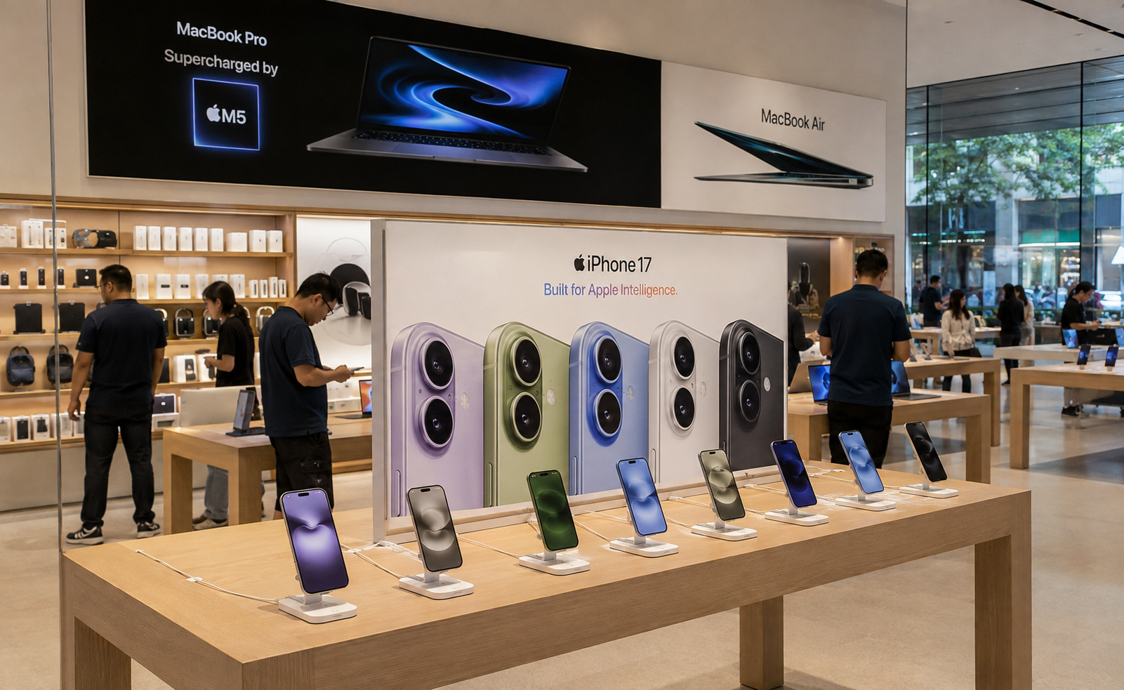 Apple Store mit den neuesten Produkten