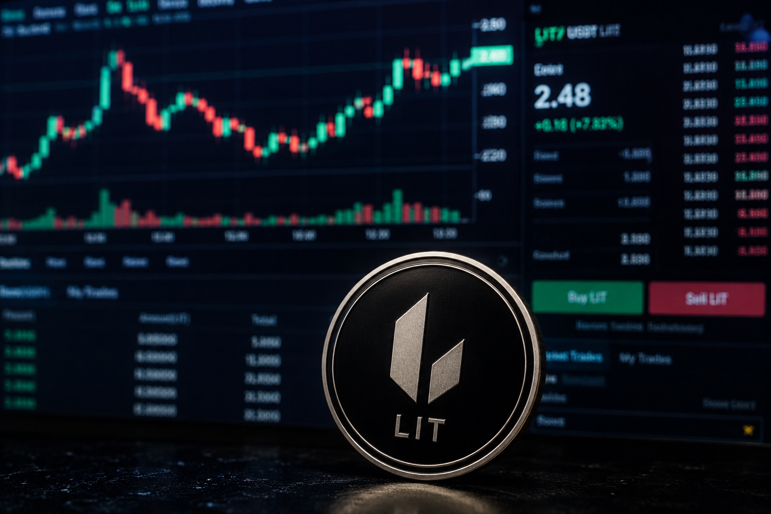 Can LIT price reach $3 as Robinhood Chain rumours fuel the rally?
