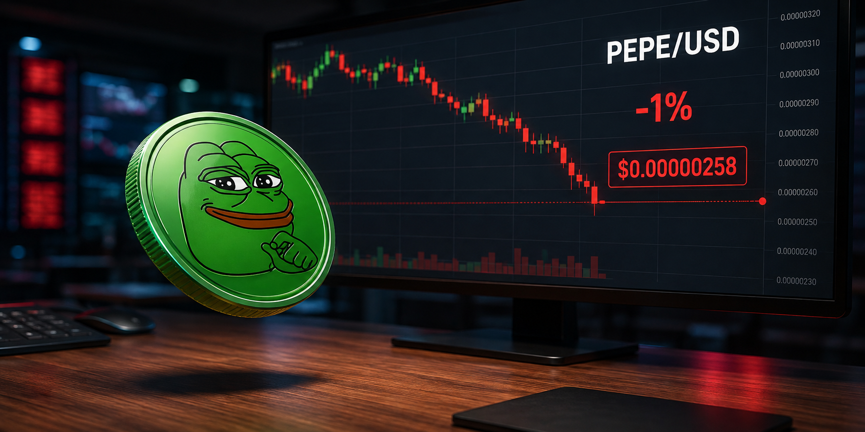 PEPE holds key support, but weak momentum could trigger another 10% slide