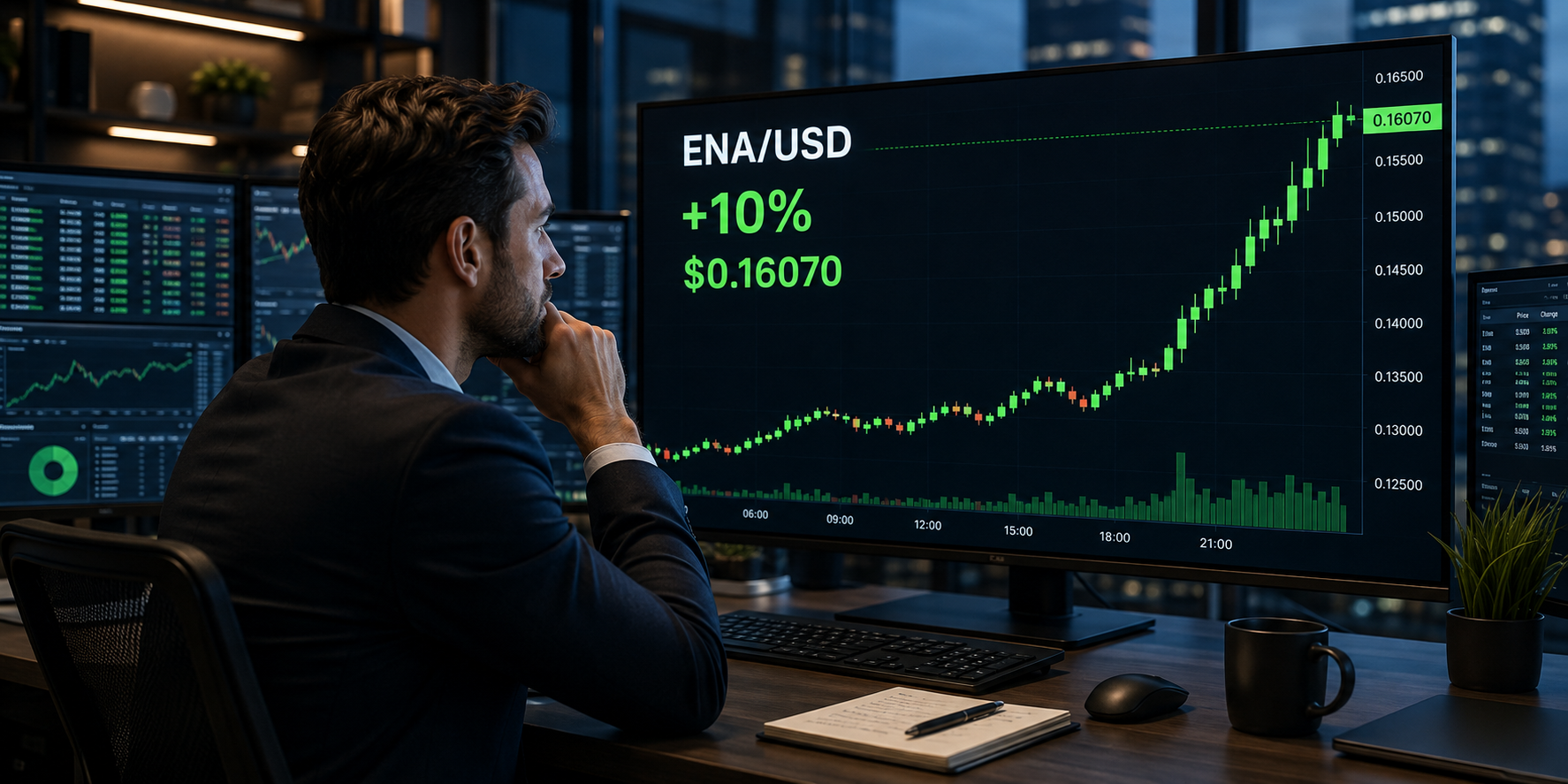 ENA explodes 10% as Ethena moves to kill its biggest token overhang
