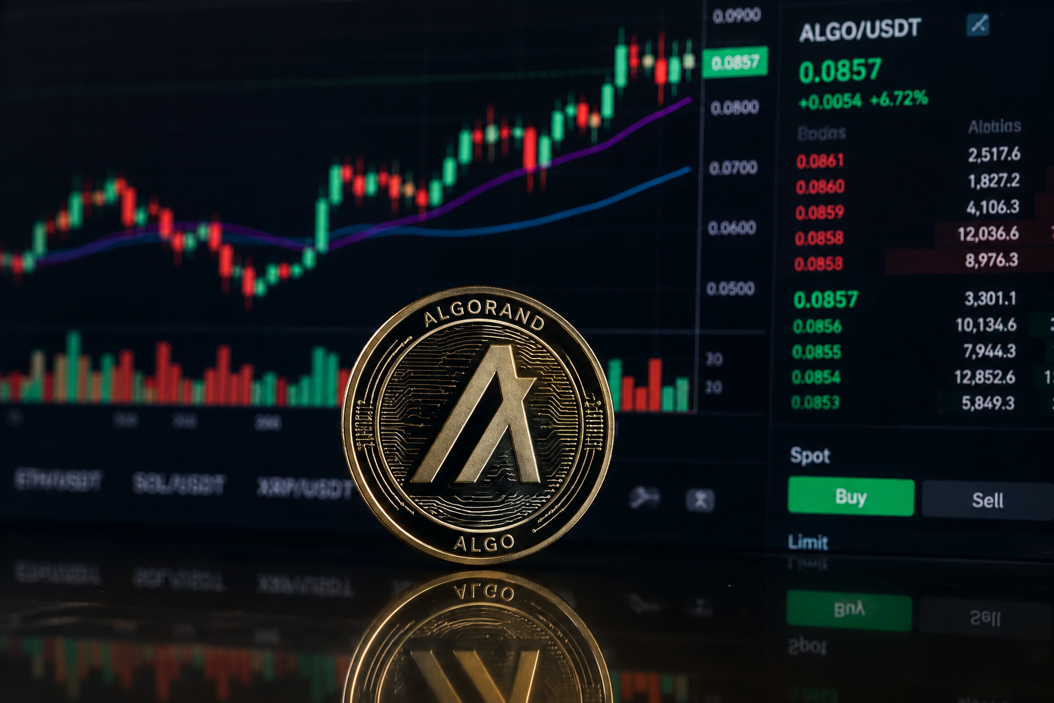 Why has Algorand price gone up today?
