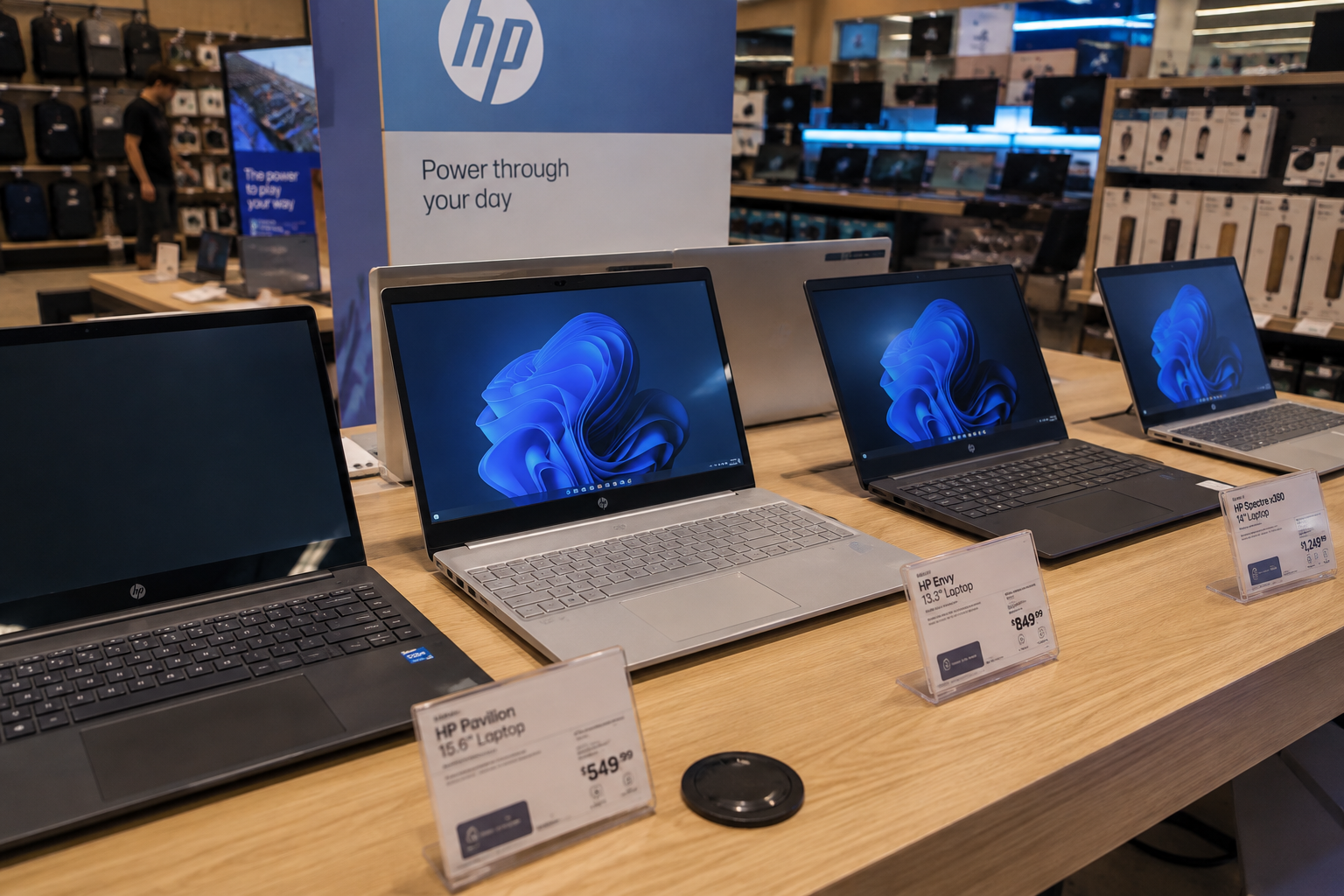 HP stock slides 5% as memory costs pressure PC margins
