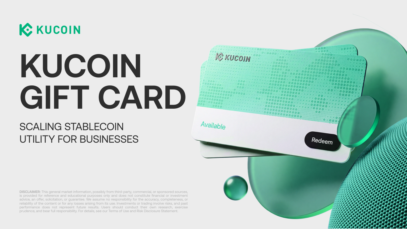 KuCoin Pay debuts business-focused crypto gift card solution