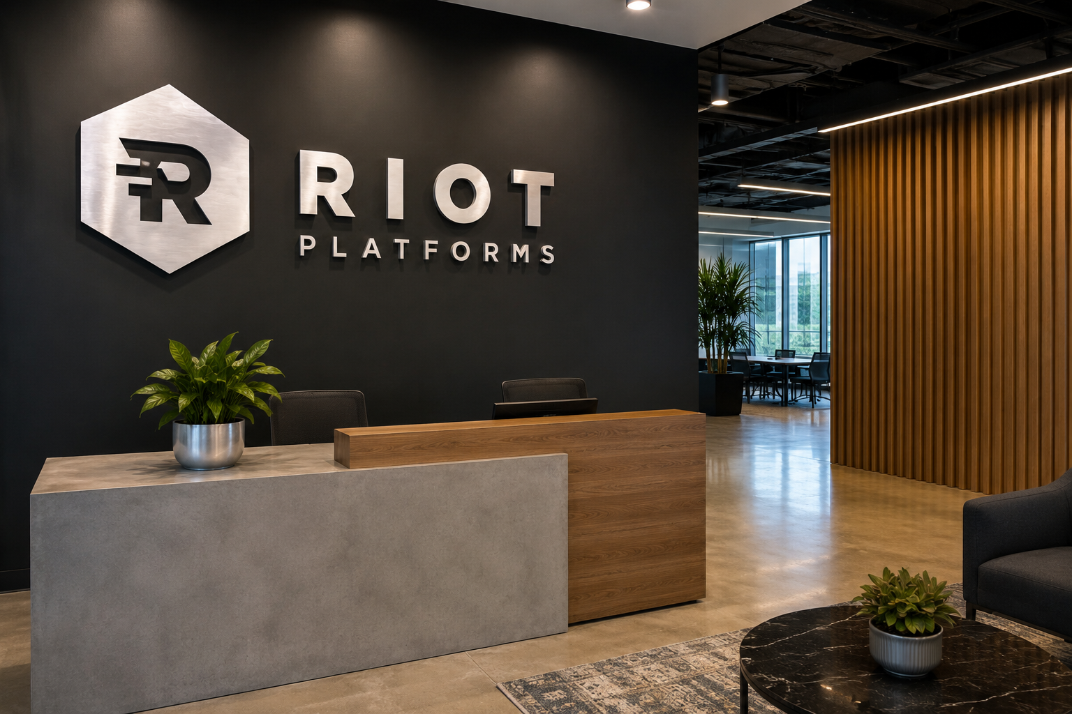 Büro von Riot Platforms