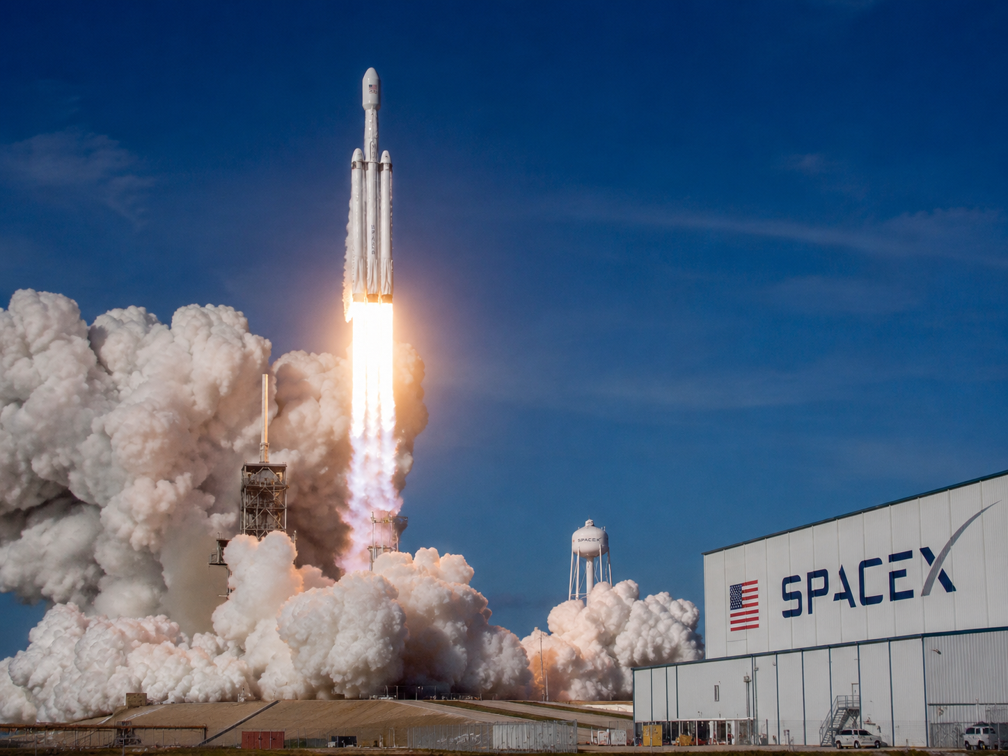 SpaceX-Raketenstart