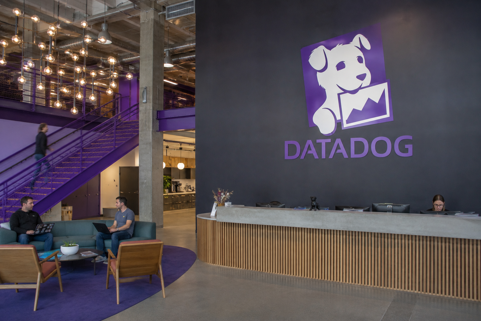 Empfangsbereich von Datadog