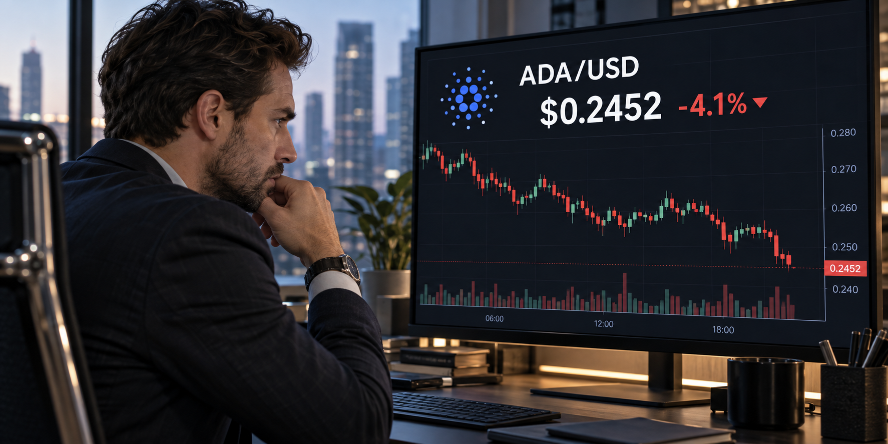 Cardano dips below $0.250 as derivatives traders send mixed signals
