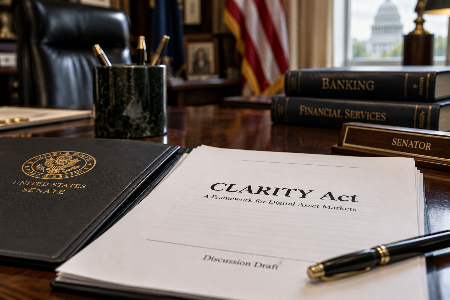 CLARITY Act Senate vote on Tuesday: what to expect