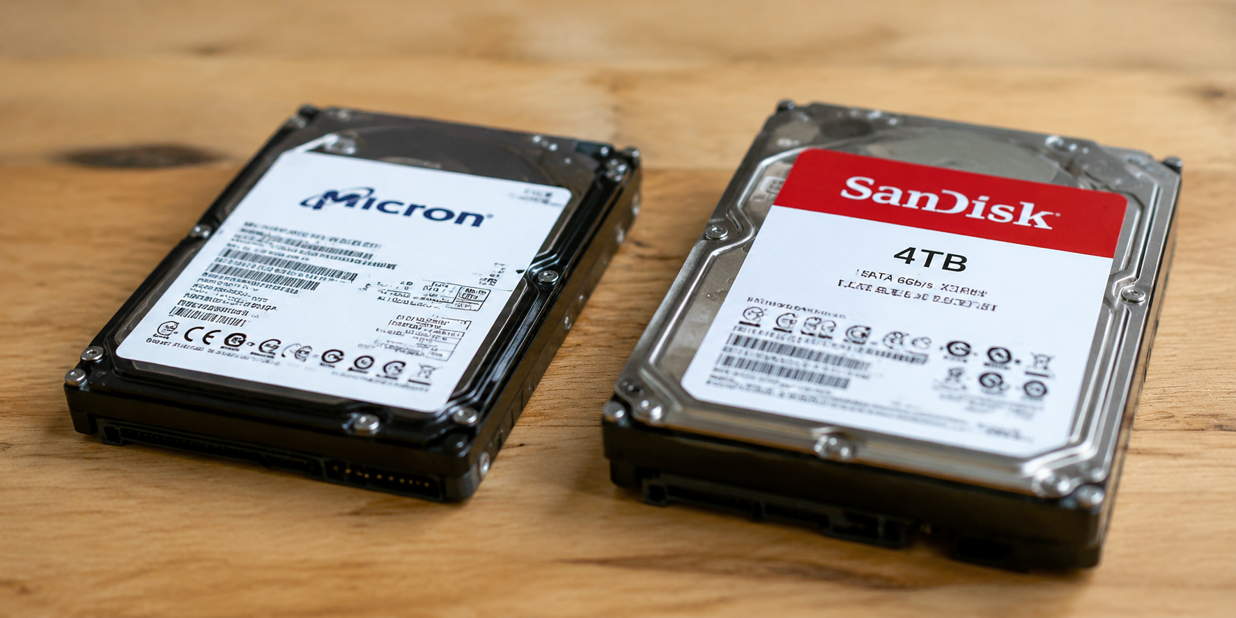 Speicherchips von Micron und SanDisk