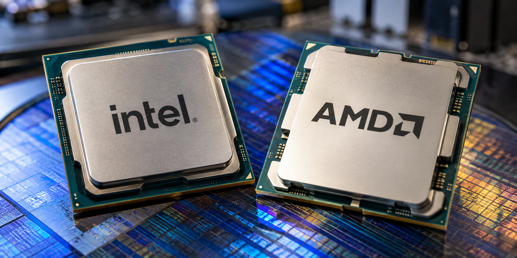 Intel- und AMD-Chips