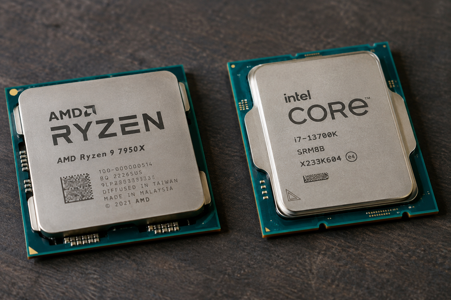 AMD- und Intel-Chips
