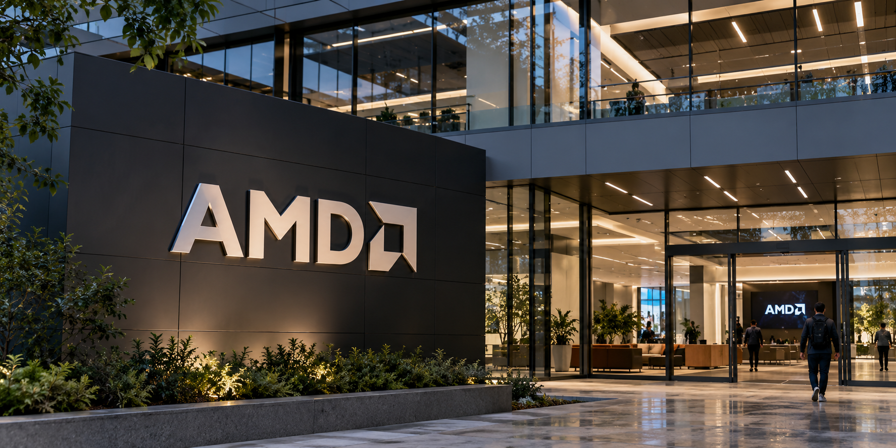 AMD headquarters entrance