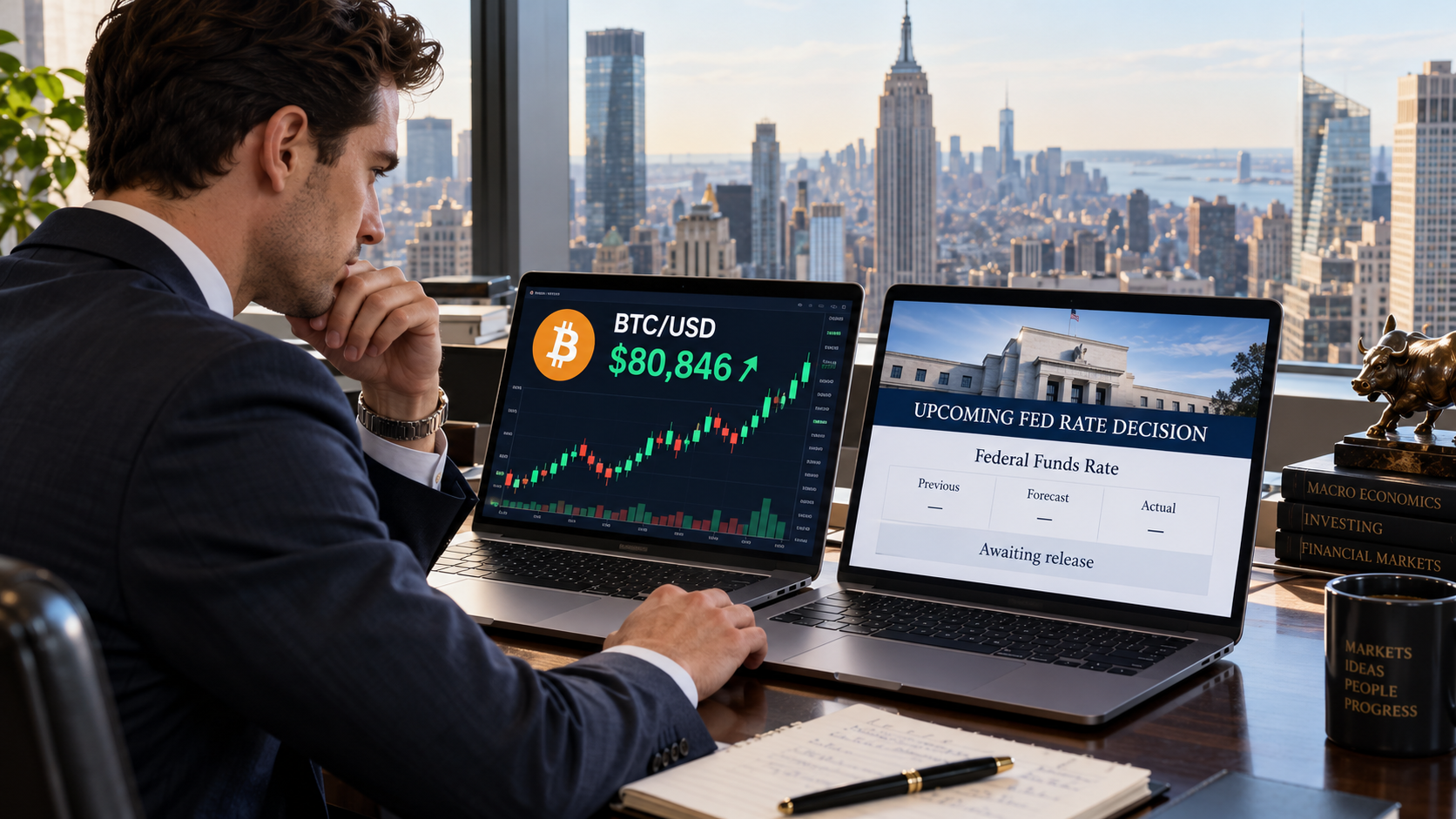 Bitcoin powyżej 80 tys. USD; ożywienie krypto czeka na wyniki big tech