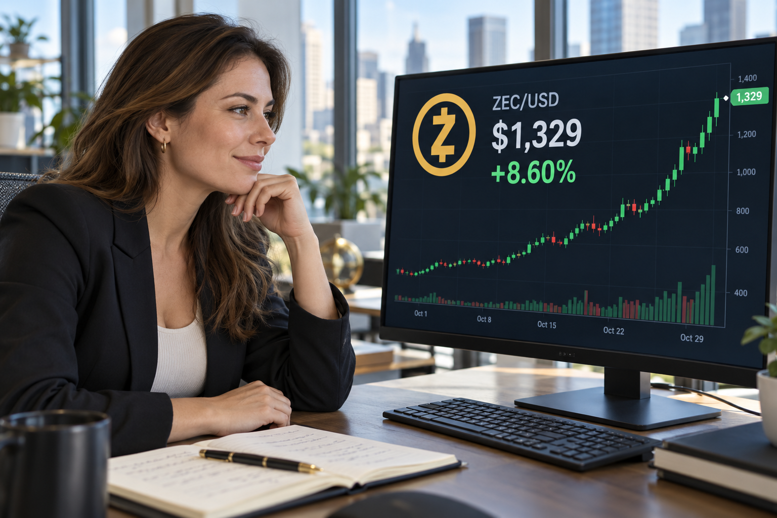 Zcash price tops $1,300 despite $124M ETF outflows: why is ZEC still rallying?