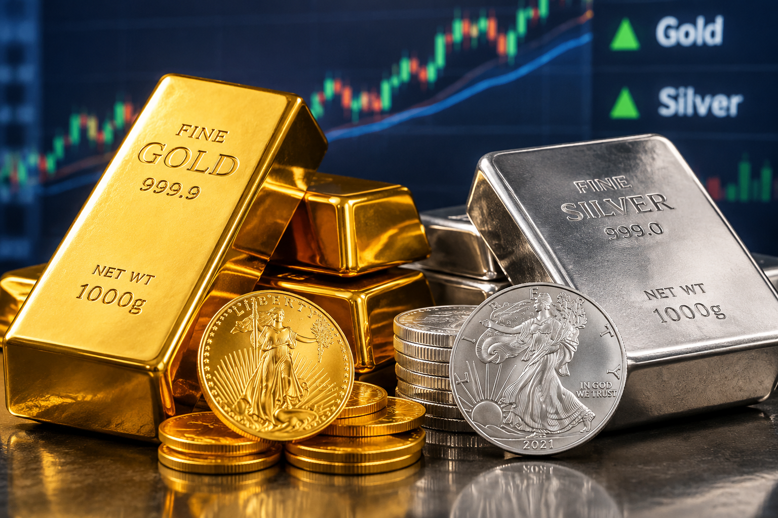Gold and Silver