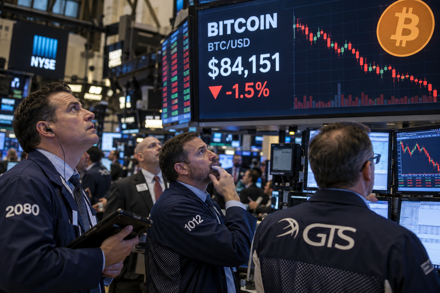 Bitcoin just cracked $84K: the chart now opens a trapdoor towards $79K